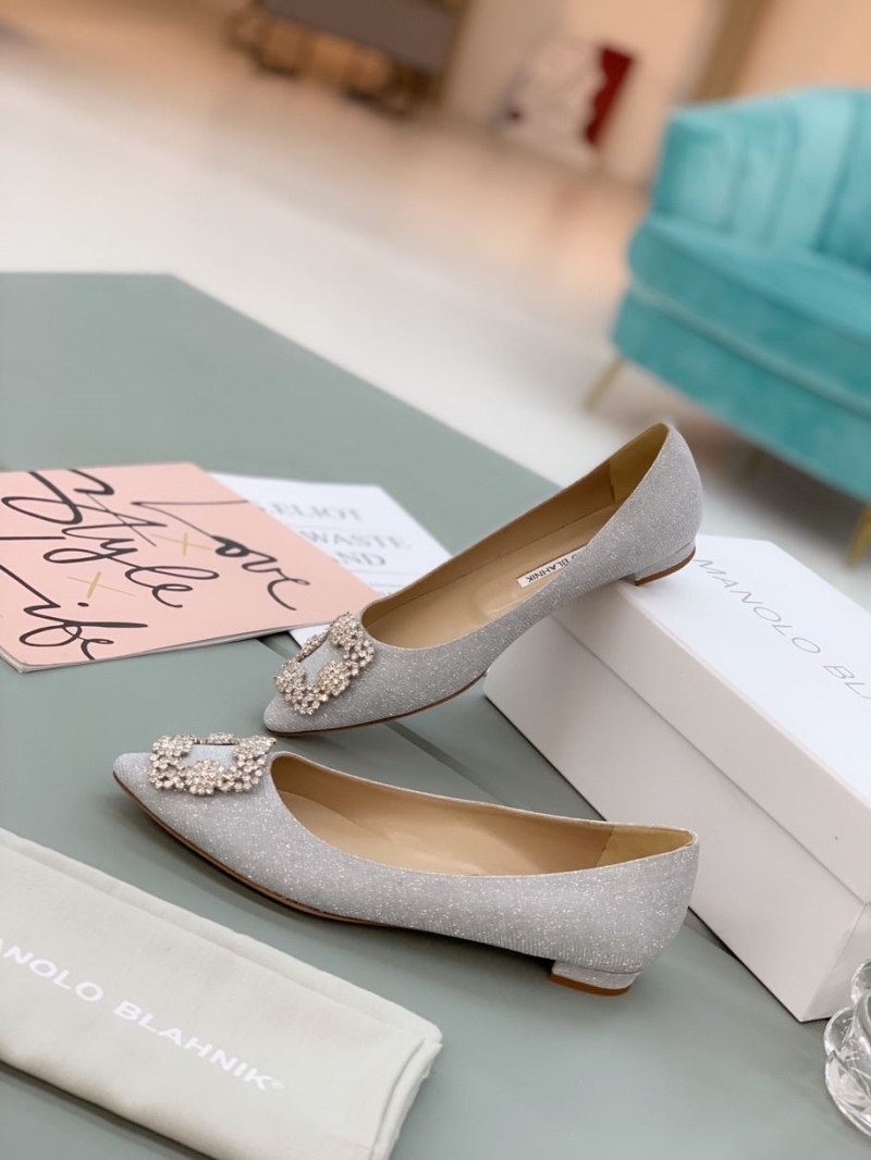 Manolo Blahnik flat shoes